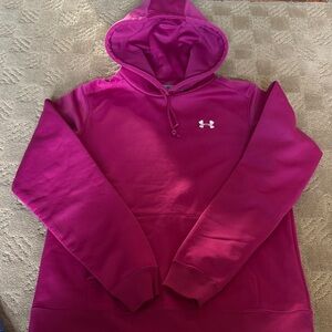 Under Armour Fuchsia Hoodie Women’s Medium